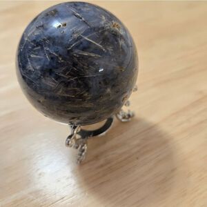 Natural Golden Haor Rudilated Agate Crystal